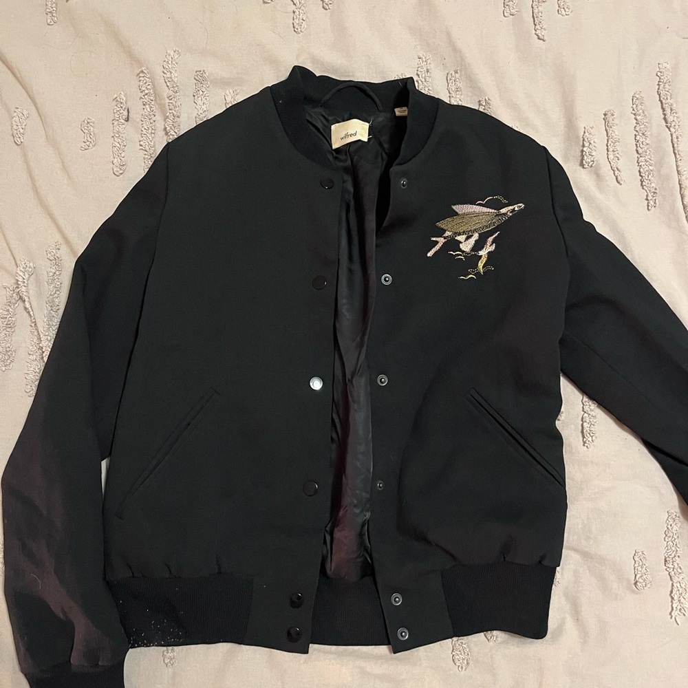 Black Embroidered Jacket